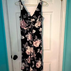 Mid length floral dress